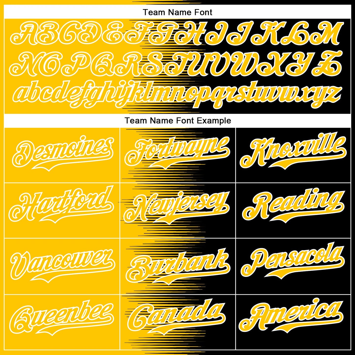 Custom Yellow Black-White Gradient Line Bomber Full-Snap Varsity Letterman Hoodie Jacket view 5