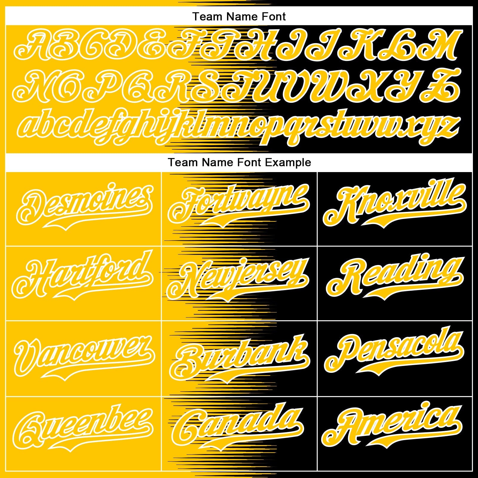 Custom Yellow Black-White Gradient Line Bomber Full-Snap Varsity Letterman Hoodie Jacket view 5