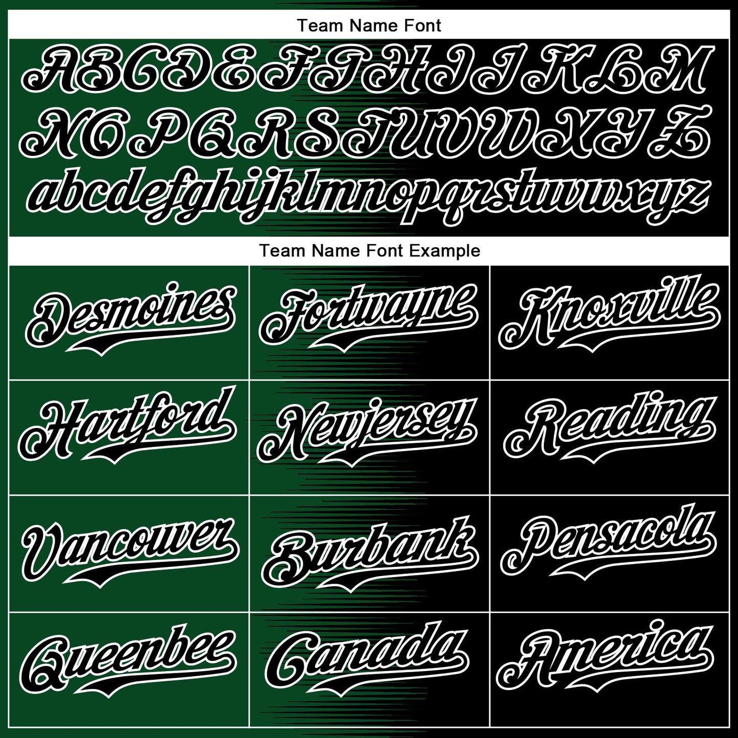 Custom Green Black-White Gradient Line Bomber Full-Snap Varsity Letterman Hoodie Jacket view 5
