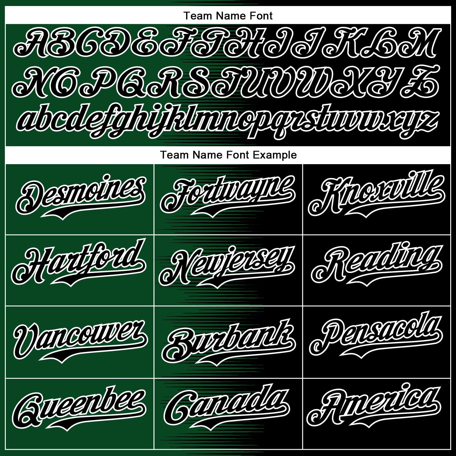 Custom Green Black-White Gradient Line Bomber Full-Snap Varsity Letterman Hoodie Jacket view 5