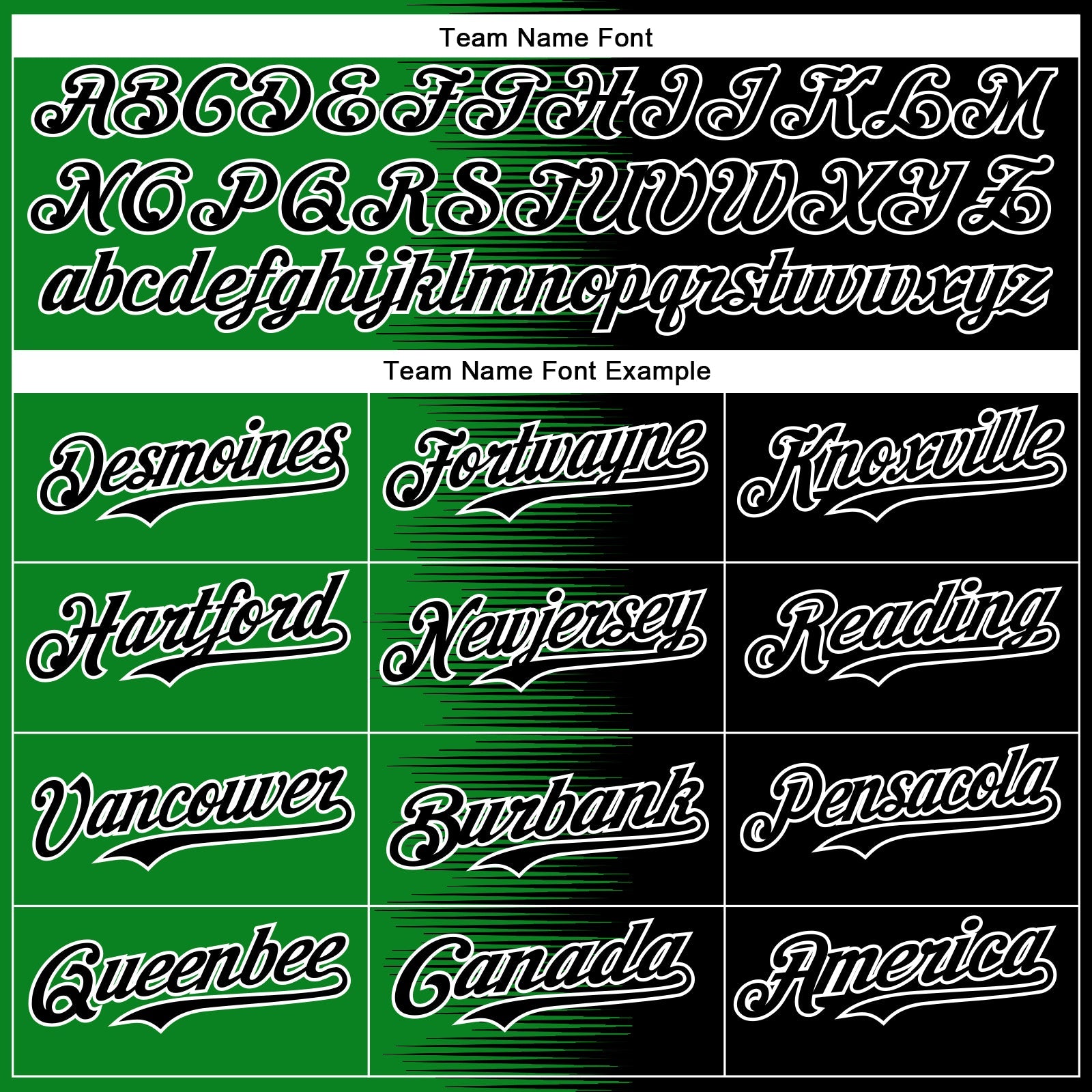 Custom Grass Green Black-White Gradient Line Bomber Full-Snap Varsity Letterman Hoodie Jacket view 5