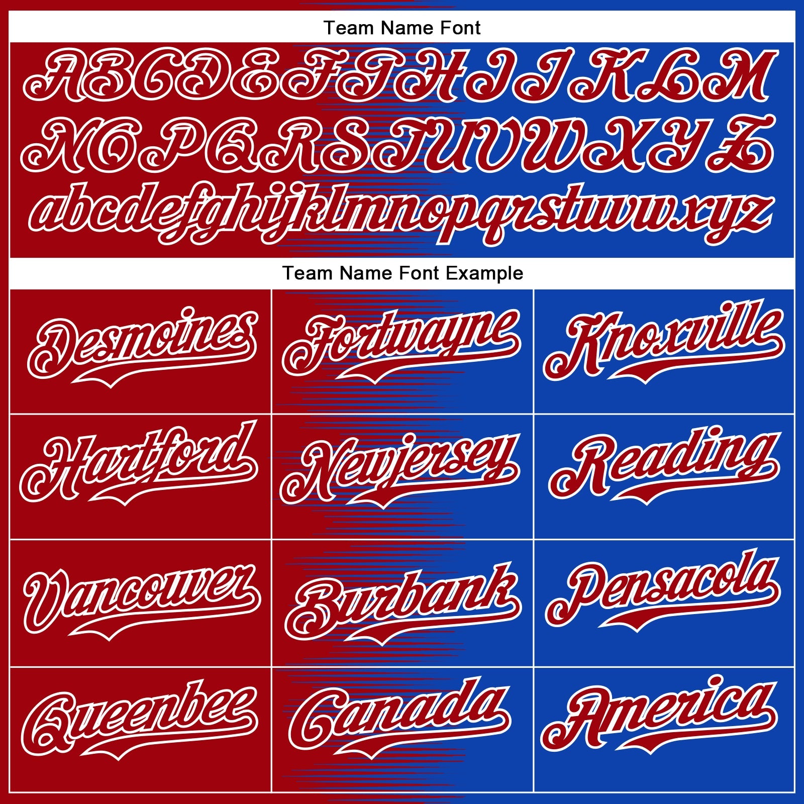 Custom Red Thunder Blue-White Gradient Line Bomber Full-Snap Varsity Letterman Hoodie Jacket view 5