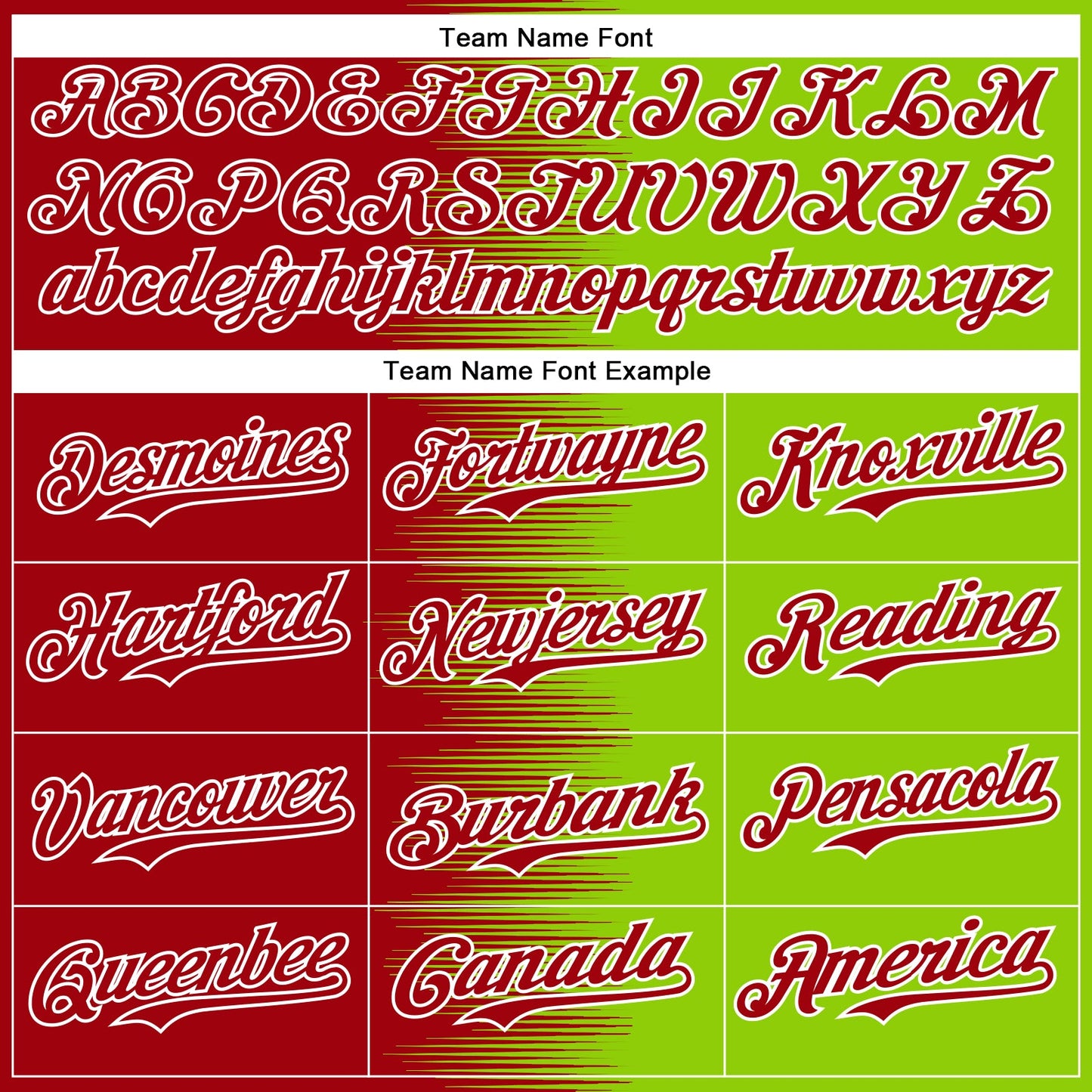 Custom Red Neon Green-White Gradient Line Bomber Full-Snap Varsity Letterman Hoodie Jacket view 5