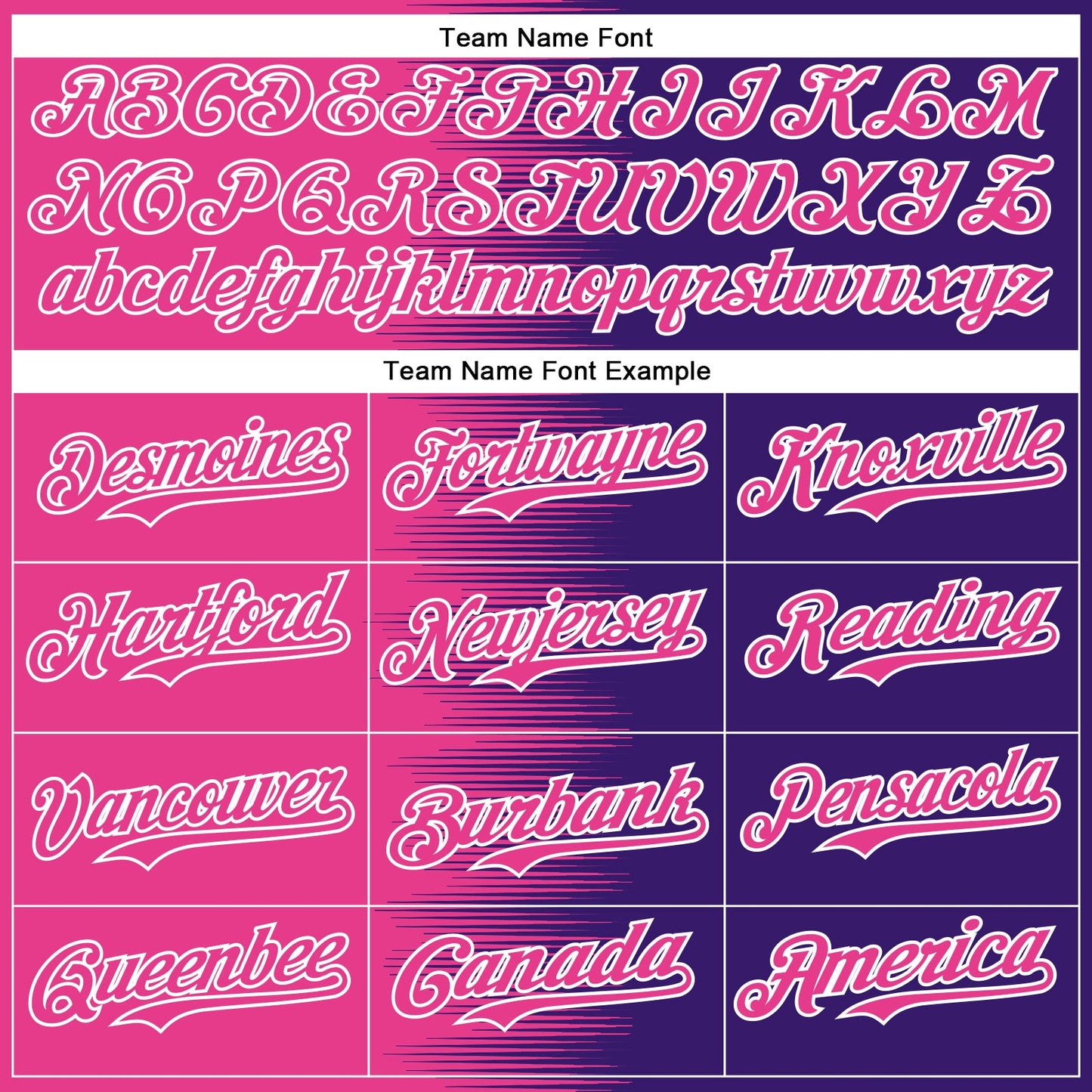 Custom Pink Purple-White Gradient Line Bomber Full-Snap Varsity Letterman Hoodie Jacket view 5