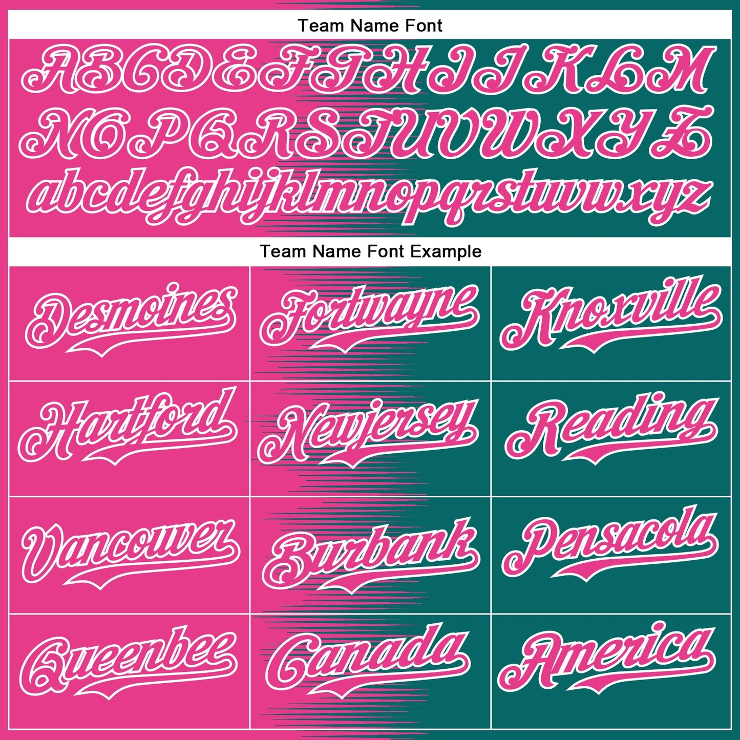 Custom Pink Teal-White Gradient Line Bomber Full-Snap Varsity Letterman Hoodie Jacket view 5