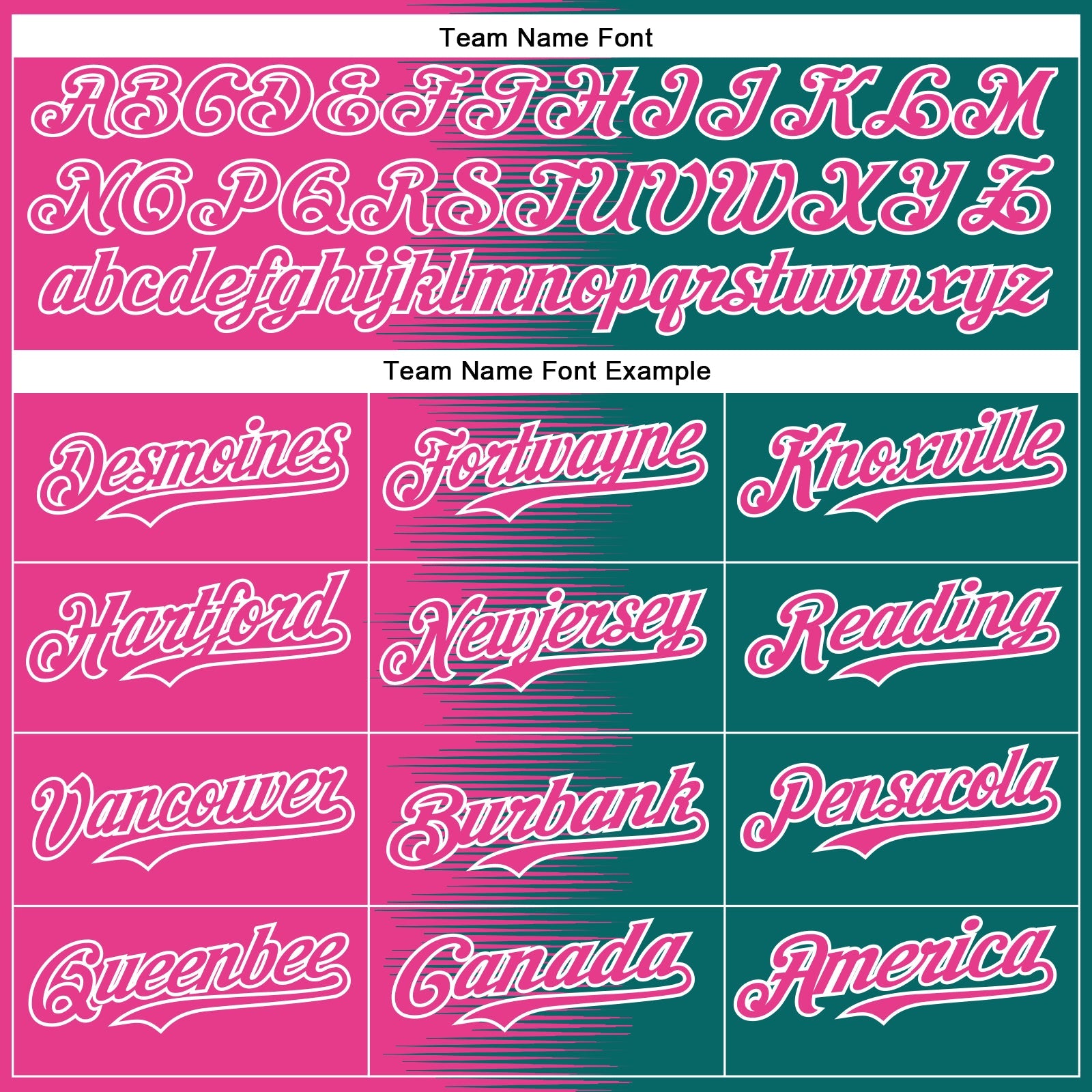 Custom Pink Teal-White Gradient Line Bomber Full-Snap Varsity Letterman Hoodie Jacket view 5
