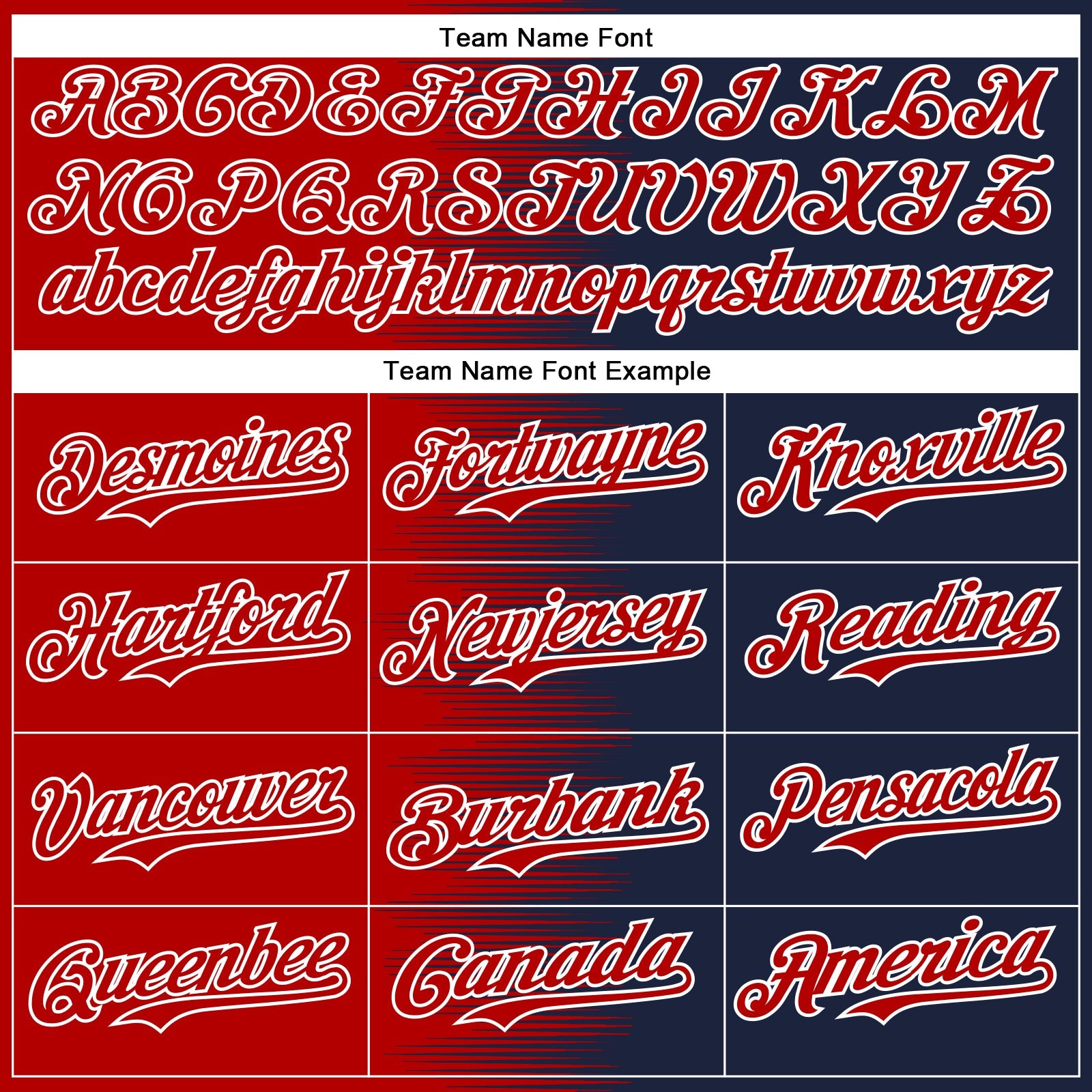 Custom Red Navy-White Gradient Line Bomber Full-Snap Varsity Letterman Hoodie Jacket view 5