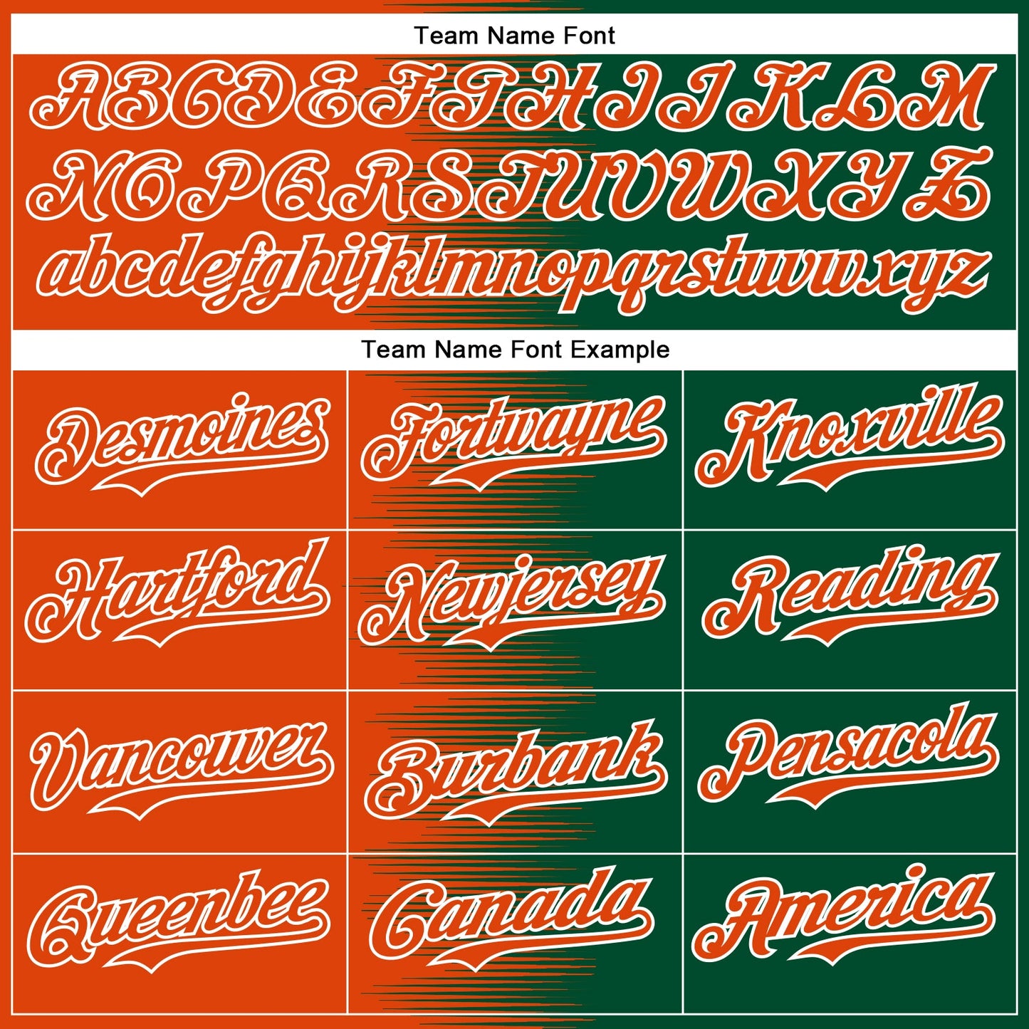 Custom Orange Kelly Green-White Gradient Line Bomber Full-Snap Varsity Letterman Hoodie Jacket view 5