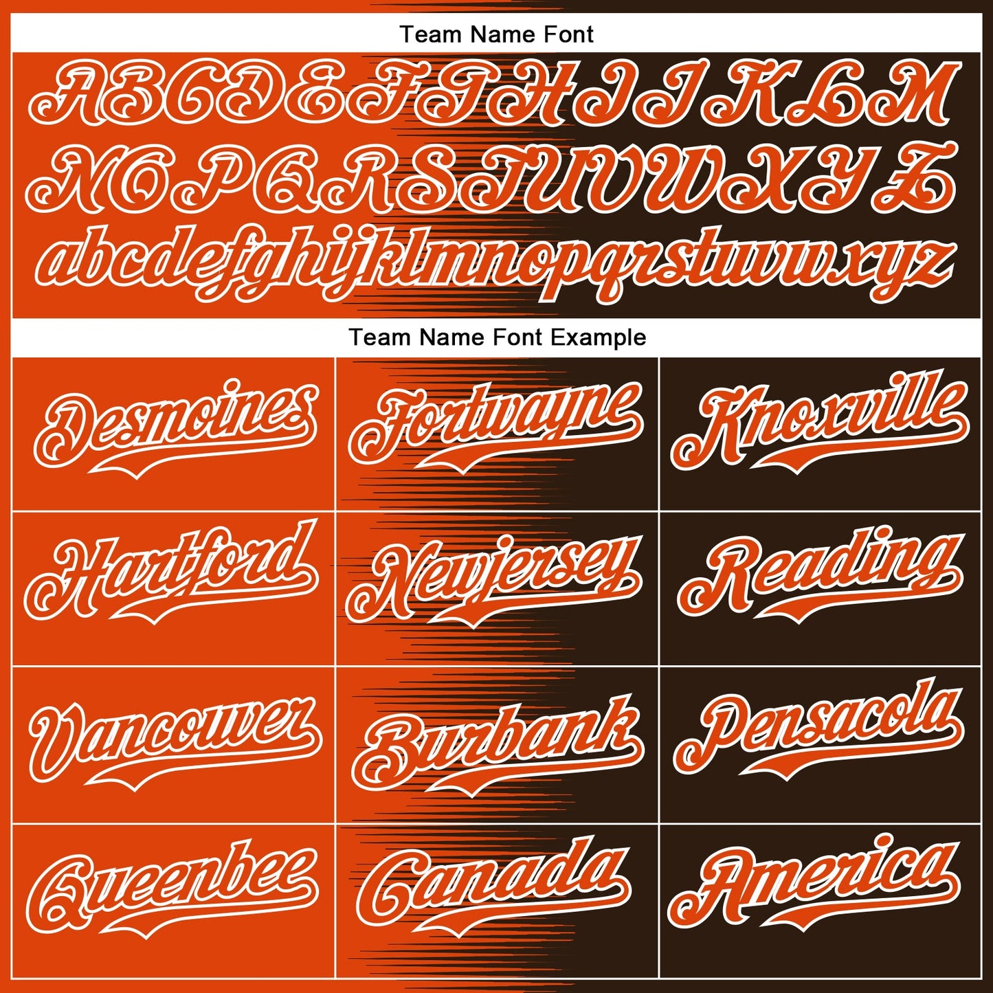 Custom Orange Brown-White Gradient Line Bomber Full-Snap Varsity Letterman Hoodie Jacket view 5