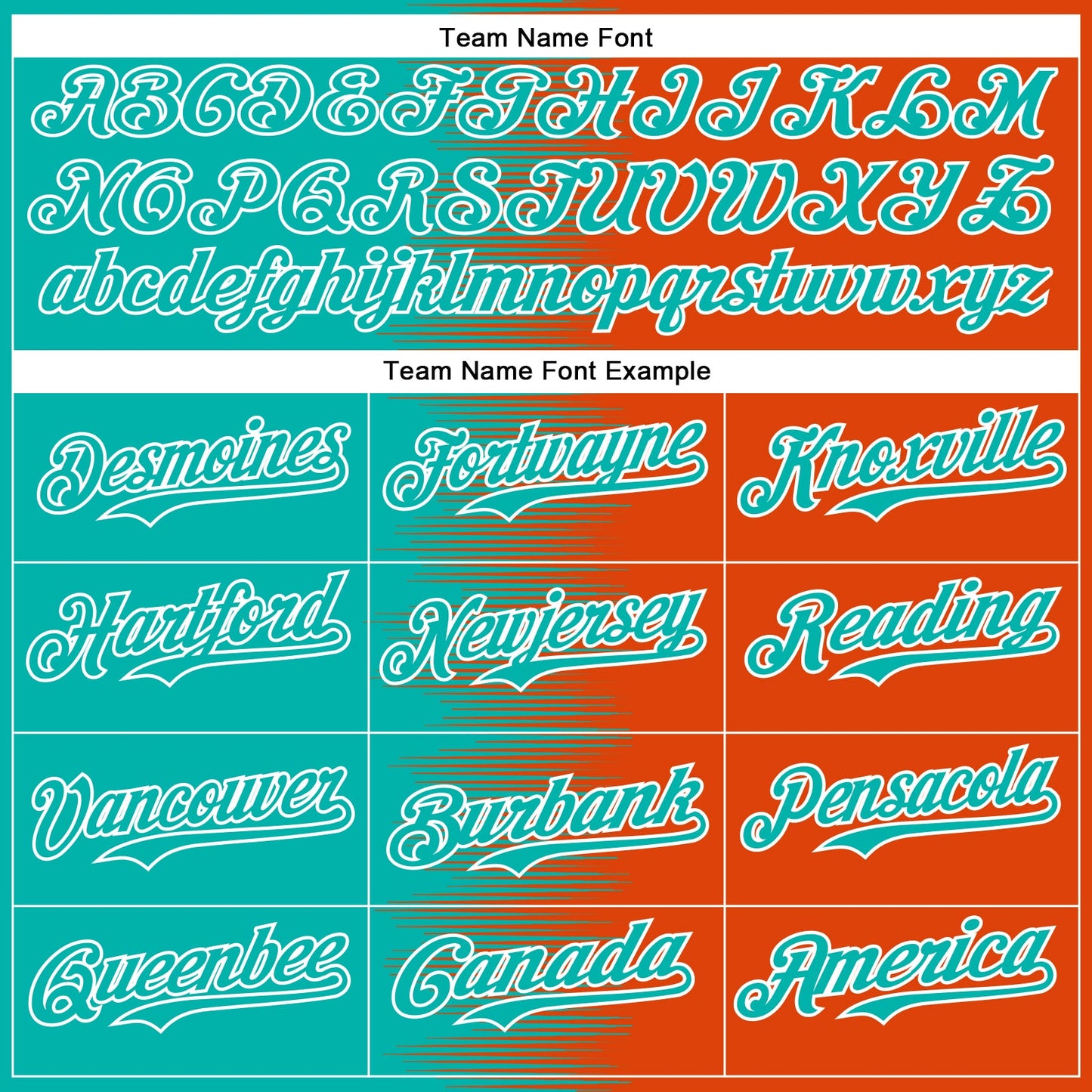 Custom Aqua Orange-White Gradient Line Bomber Full-Snap Varsity Letterman Hoodie Jacket view 5