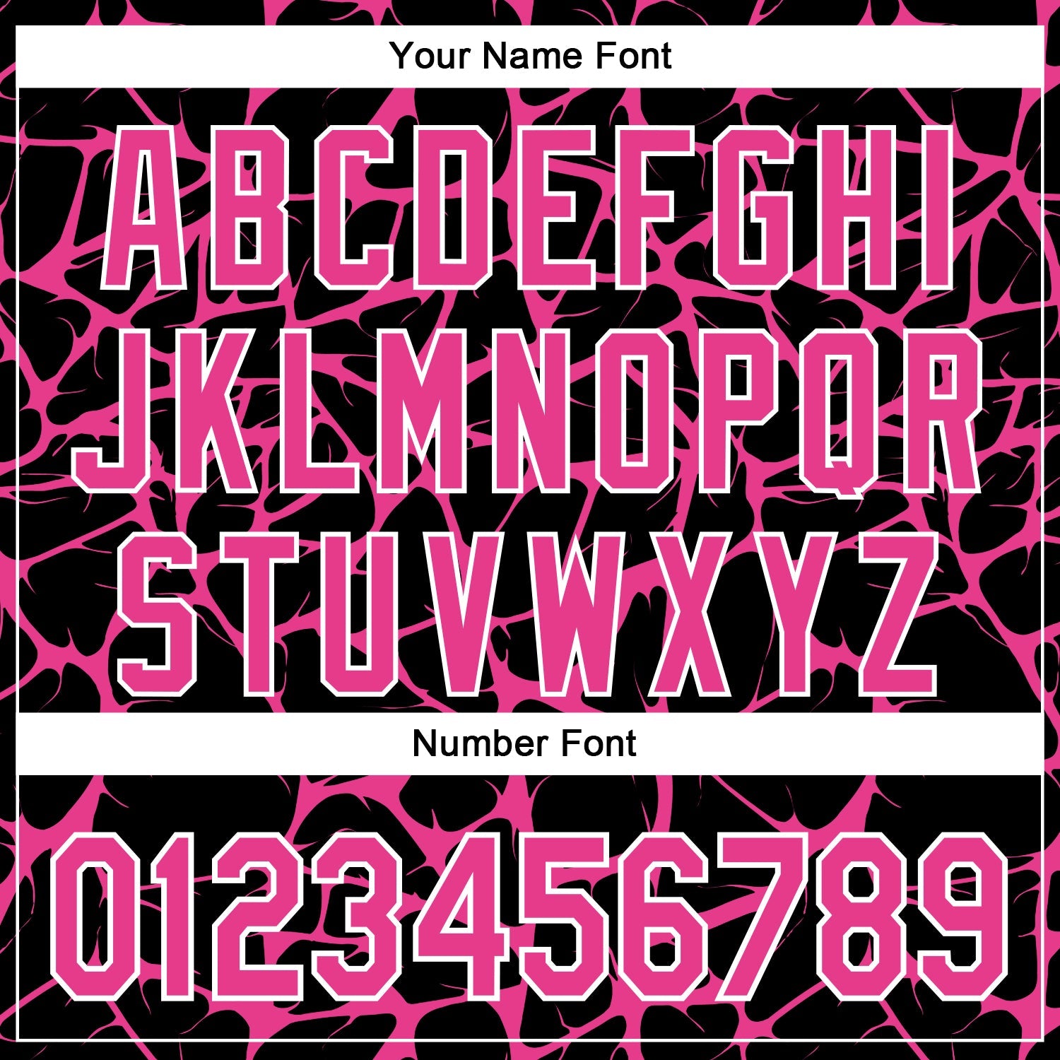 Custom Black Pink-White Abstract Network Bomber Full-Snap Varsity Letterman Hoodie Jacket view 6