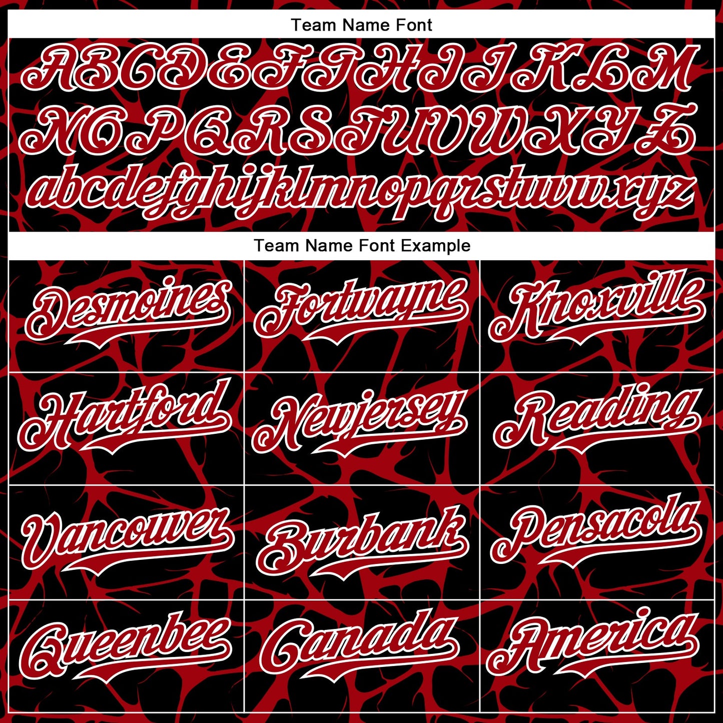 Custom Black Red-White Abstract Network Bomber Full-Snap Varsity Letterman Hoodie Jacket view 5