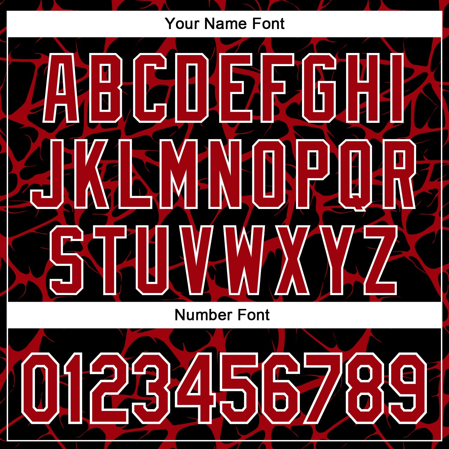 Custom Black Red-White Abstract Network Bomber Full-Snap Varsity Letterman Hoodie Jacket view 6