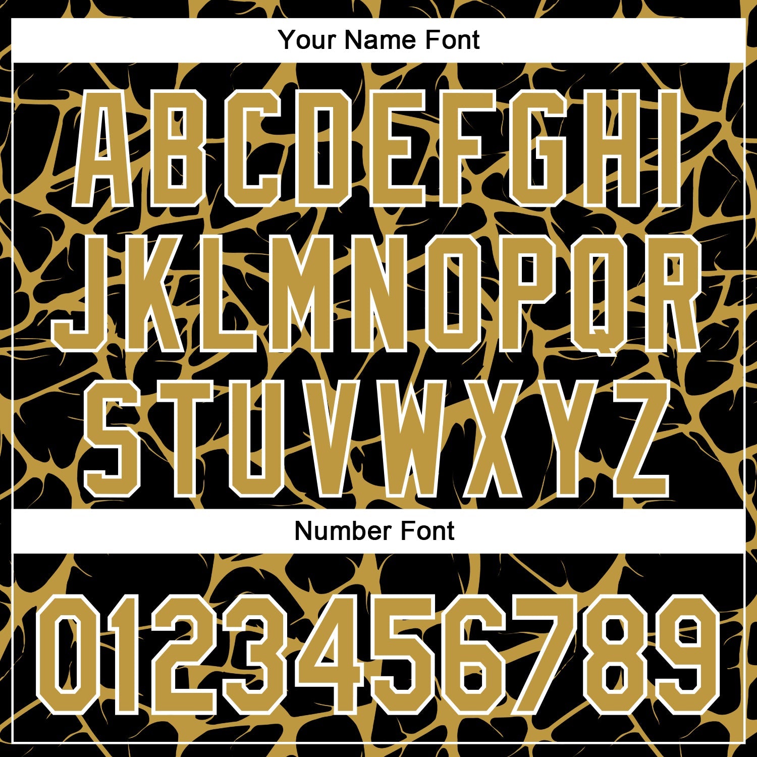 Custom Black Old Gold-White Abstract Network Bomber Full-Snap Varsity Letterman Hoodie Jacket view 6