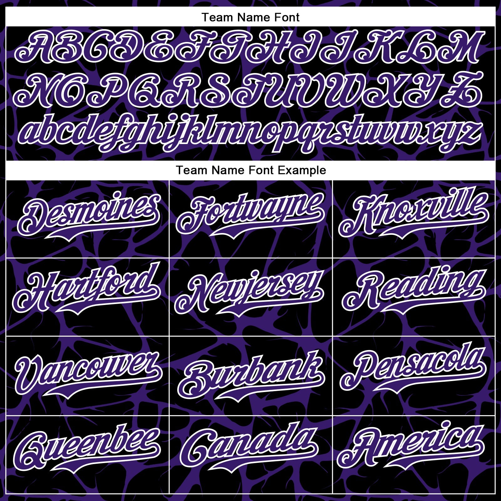 Custom Black Purple-White Abstract Network Bomber Full-Snap Varsity Letterman Hoodie Jacket view 5