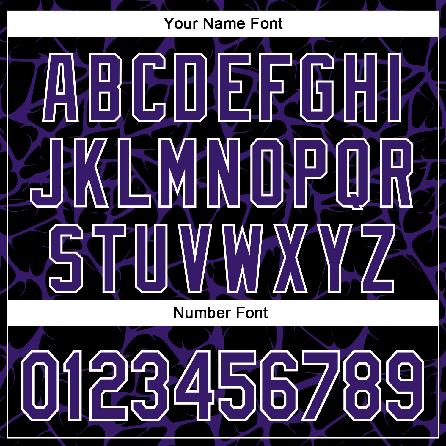 Custom Black Purple-White Abstract Network Bomber Full-Snap Varsity Letterman Hoodie Jacket view 6