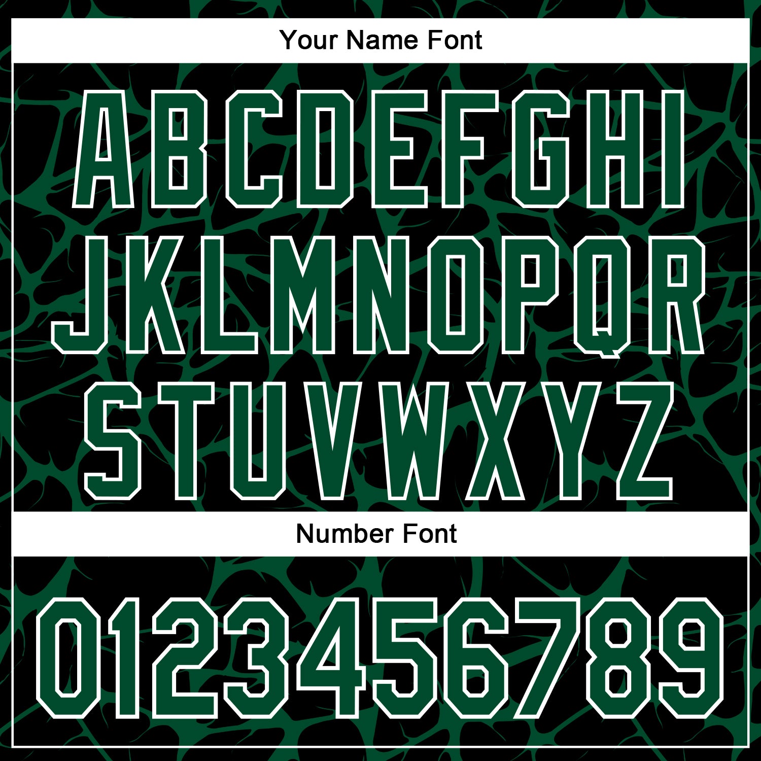 Custom Black Kelly Green-White Abstract Network Bomber Full-Snap Varsity Letterman Hoodie Jacket view 6