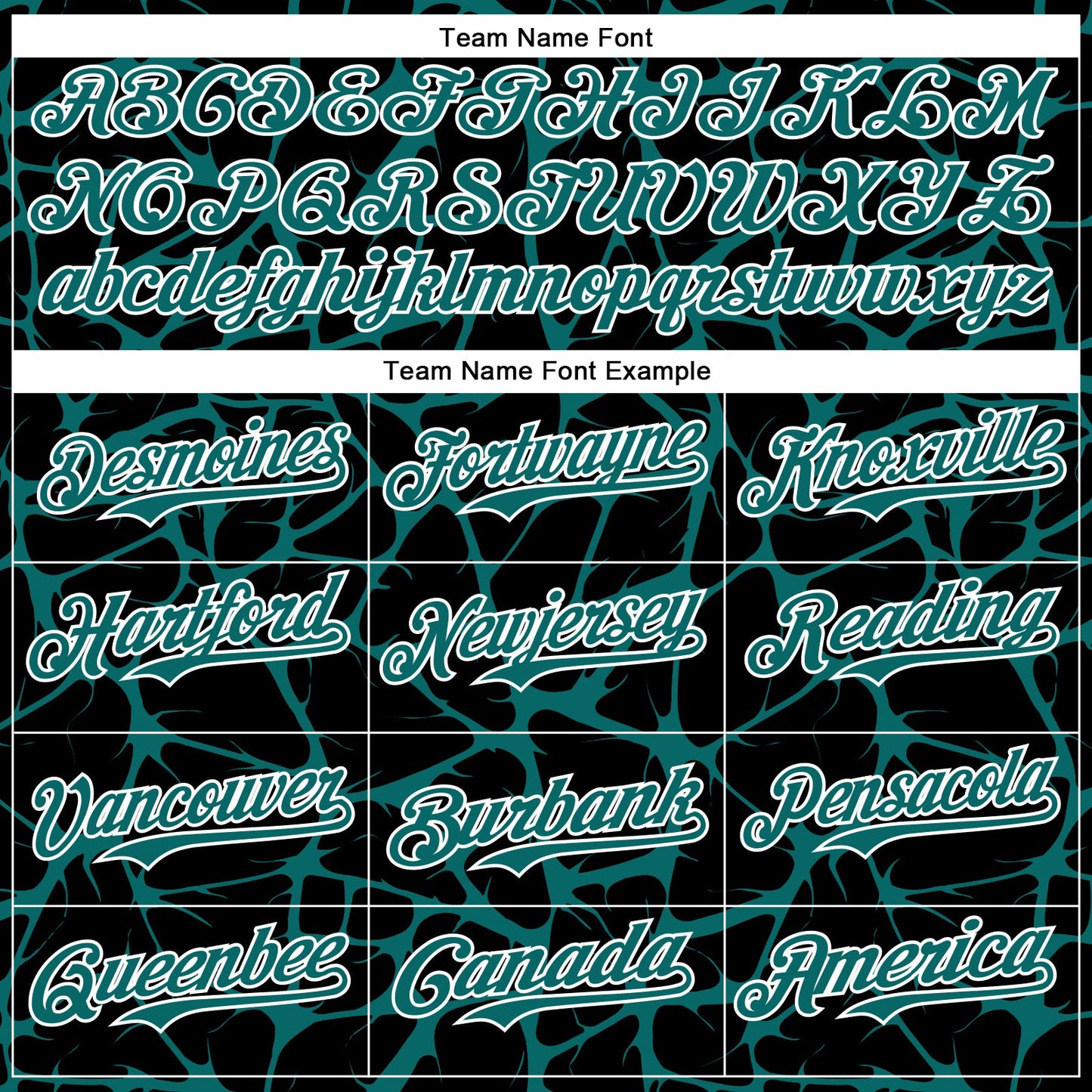 Custom Black Teal-White Abstract Network Bomber Full-Snap Varsity Letterman Hoodie Jacket view 5