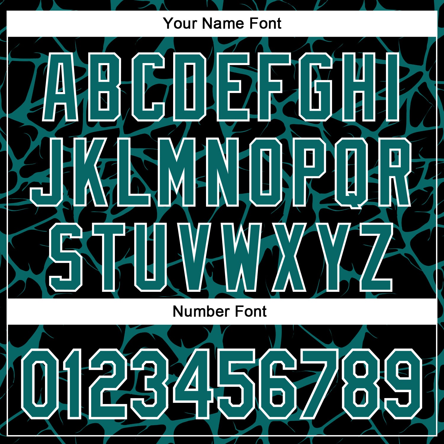 Custom Black Teal-White Abstract Network Bomber Full-Snap Varsity Letterman Hoodie Jacket view 6