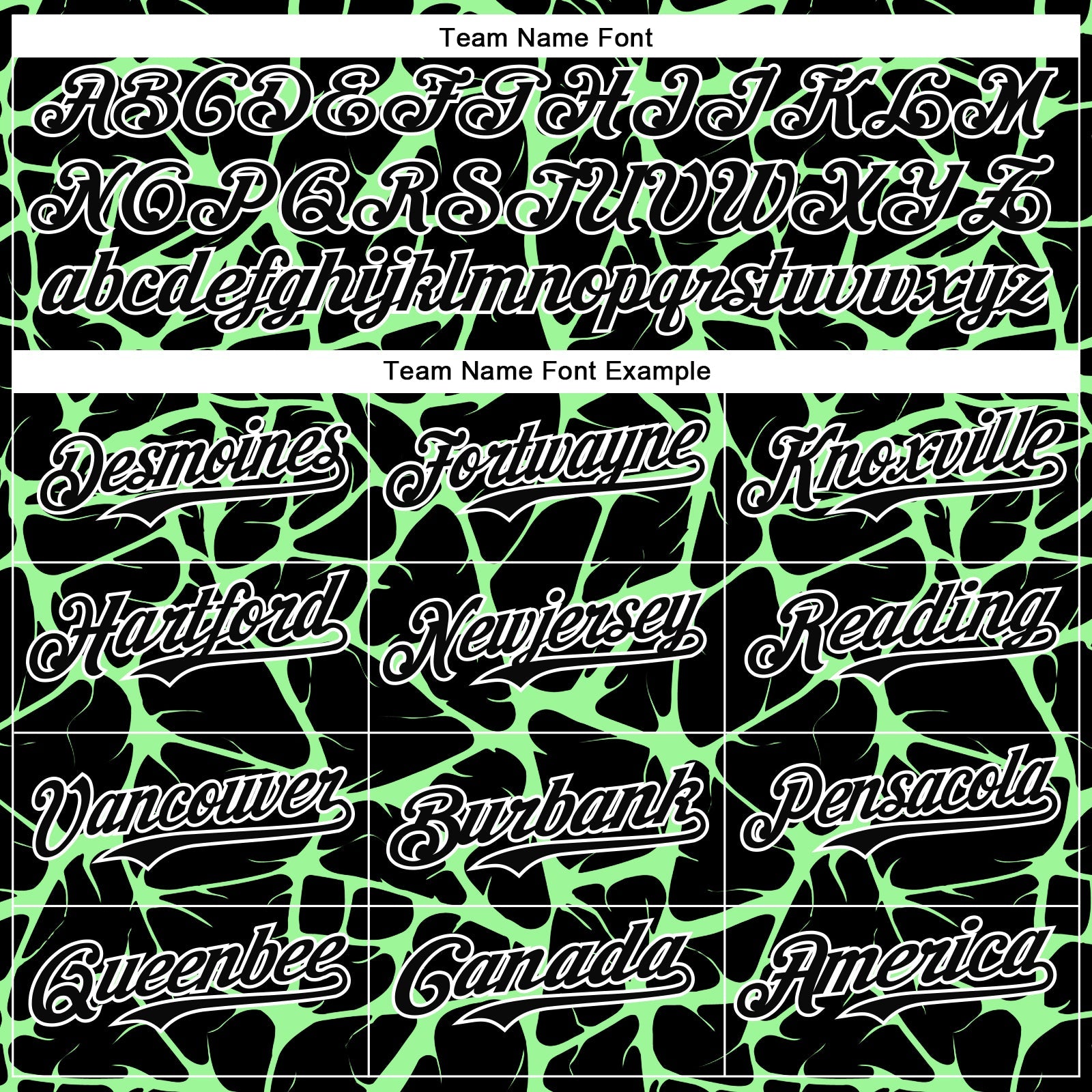 Custom Black Pea Green-White Abstract Network Bomber Full-Snap Varsity Letterman Hoodie Jacket view 5