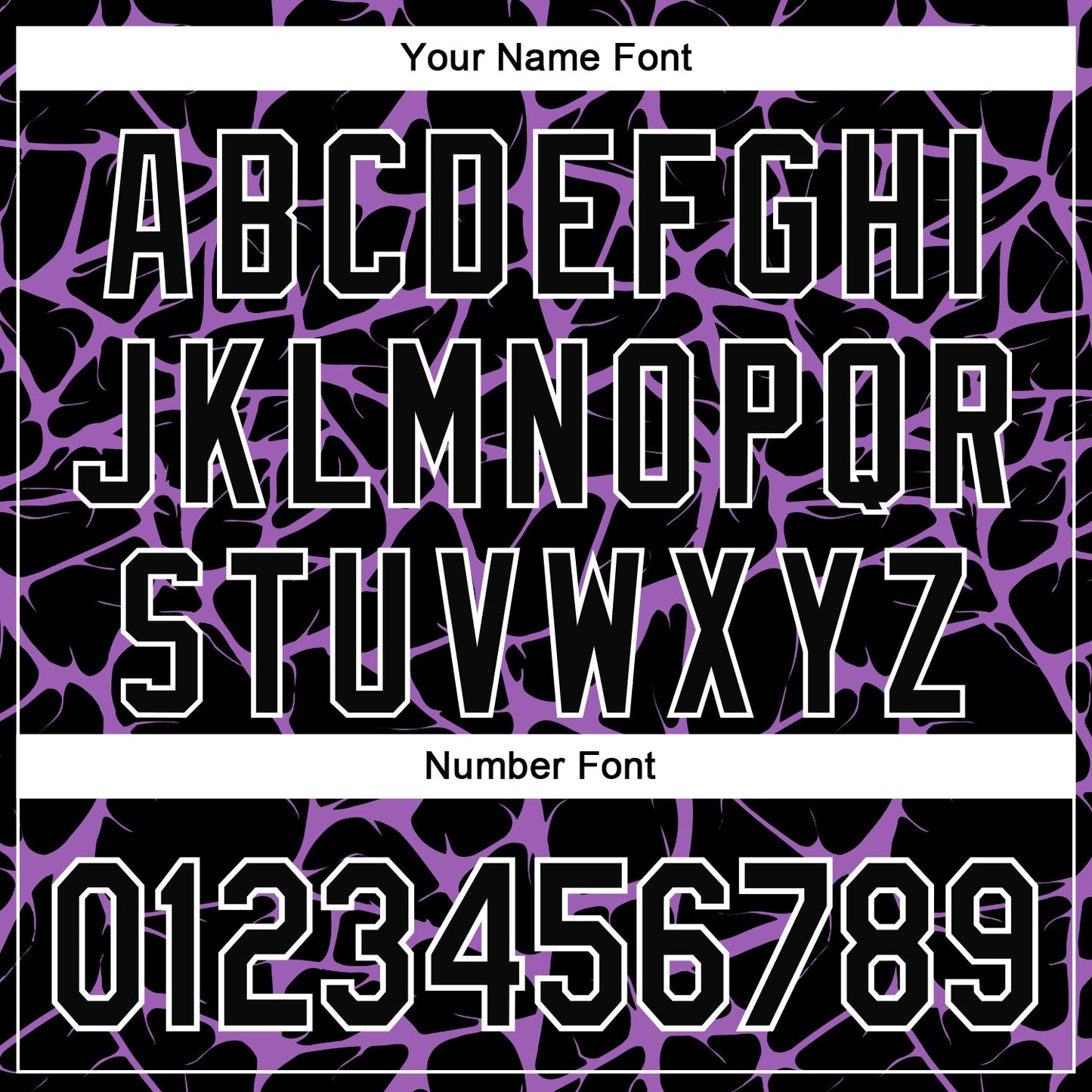 Custom Black Medium Purple-White Abstract Network Bomber Full-Snap Varsity Letterman Hoodie Jacket view 6