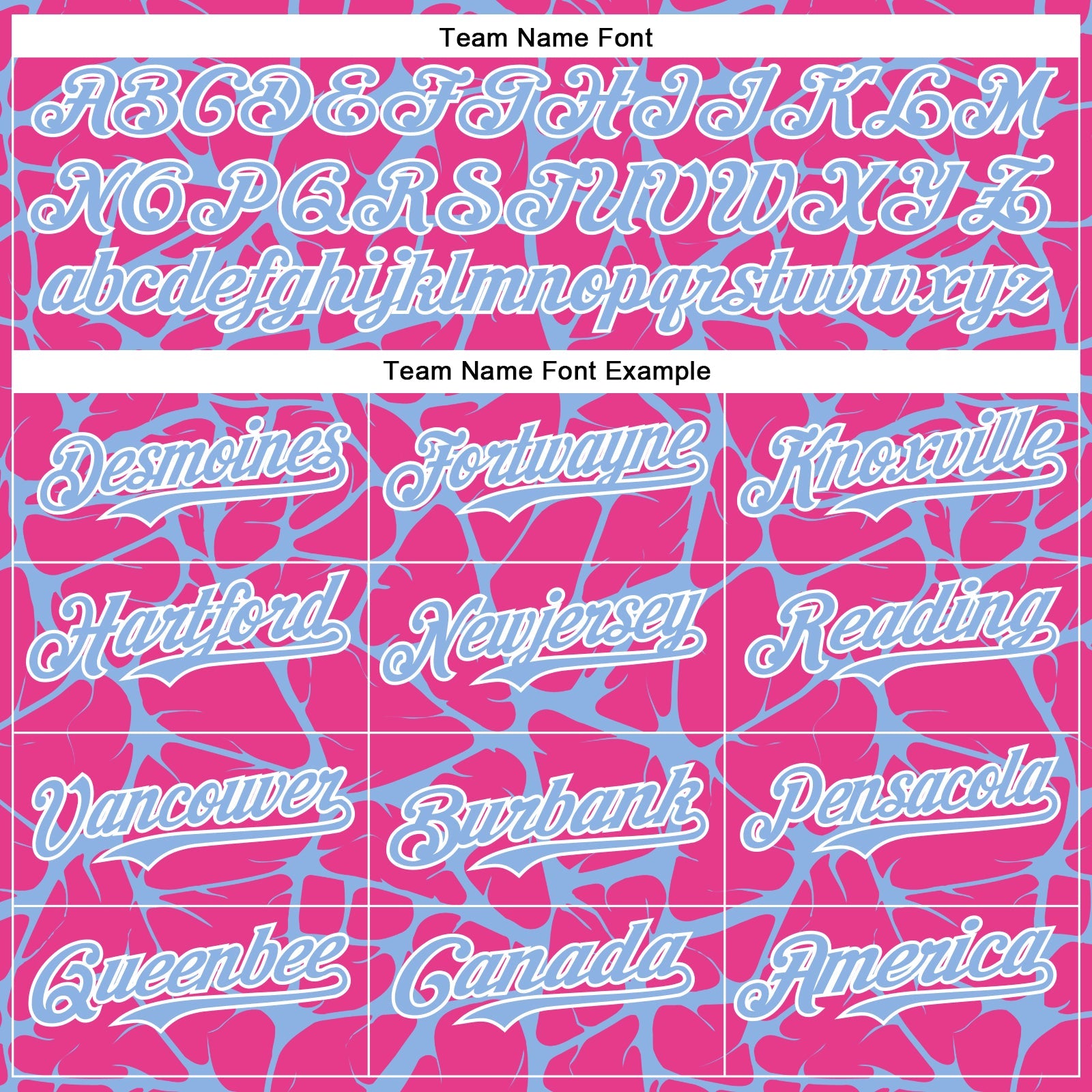 Custom Pink Light Blue-White Abstract Network Bomber Full-Snap Varsity Letterman Hoodie Jacket view 5