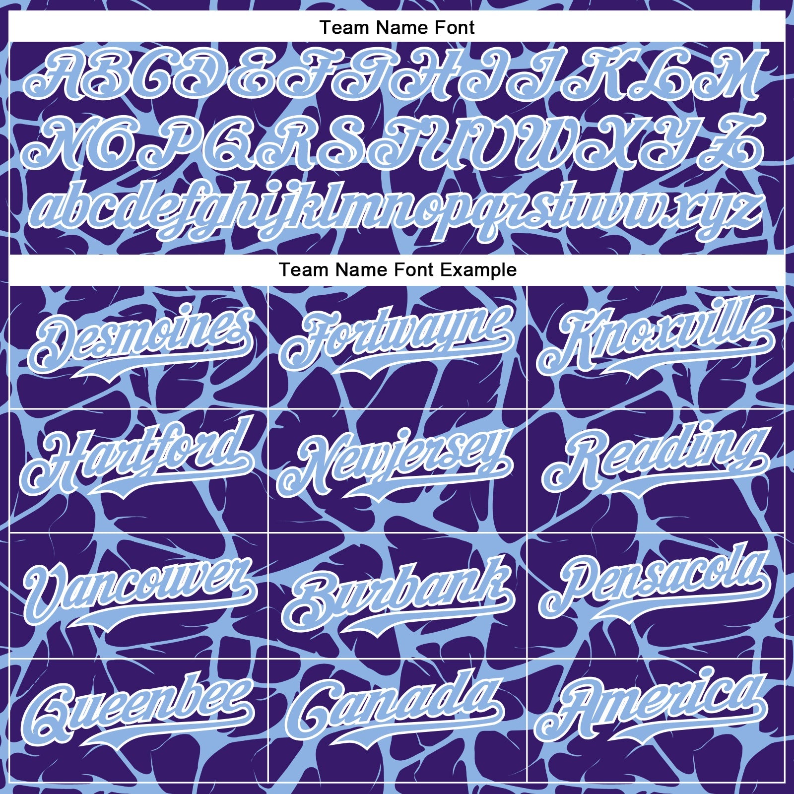 Custom Purple Light Blue-White Abstract Network Bomber Full-Snap Varsity Letterman Hoodie Jacket view 5