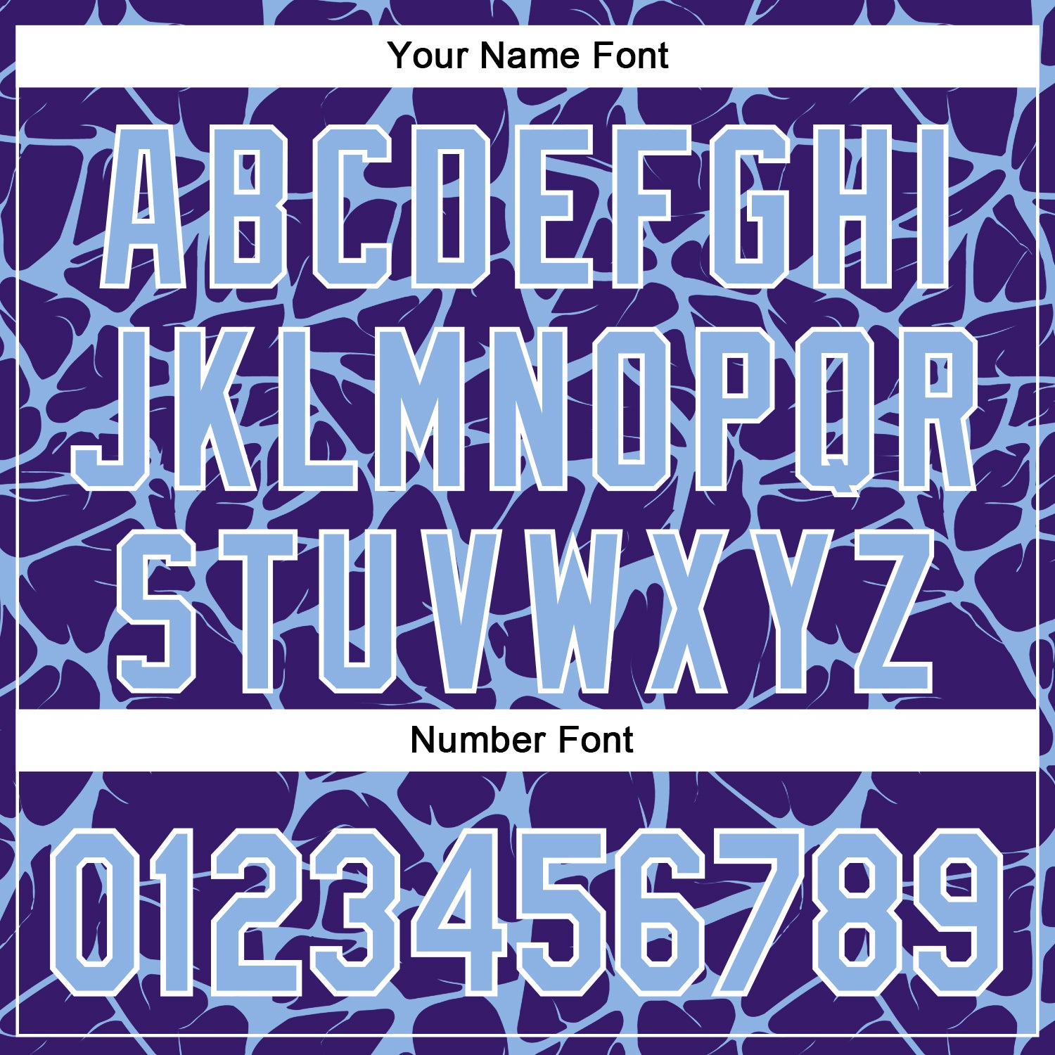 Custom Purple Light Blue-White Abstract Network Bomber Full-Snap Varsity Letterman Hoodie Jacket view 6