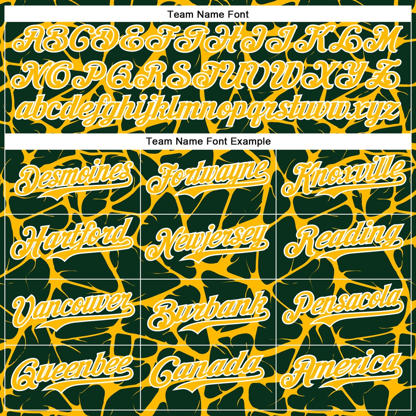 Custom Green Gold-White Abstract Network Bomber Full-Snap Varsity Letterman Hoodie Jacket view 5