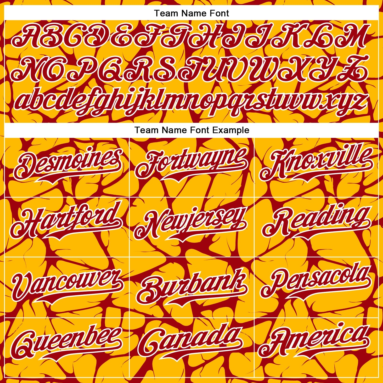 Custom Gold Red-White Abstract Network Bomber Full-Snap Varsity Letterman Hoodie Jacket view 5