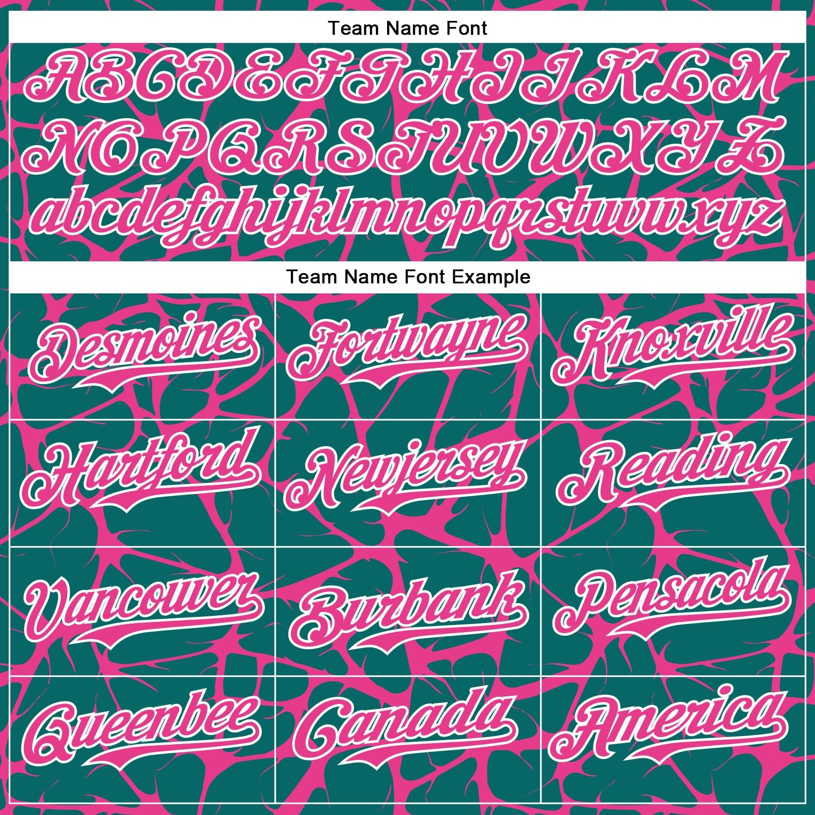 Custom Teal Pink-White Abstract Network Bomber Full-Snap Varsity Letterman Hoodie Jacket view 5