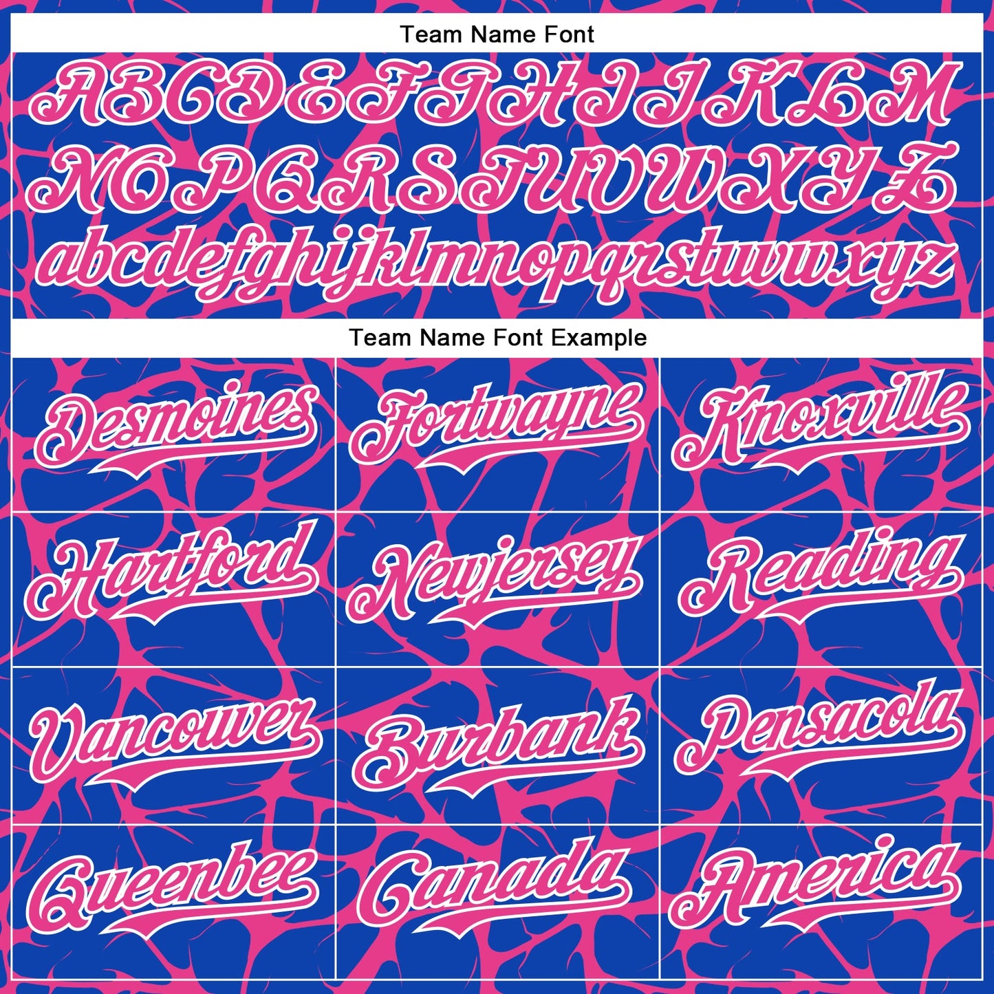Custom Thunder Blue Pink-White Abstract Network Bomber Full-Snap Varsity Letterman Hoodie Jacket view 5