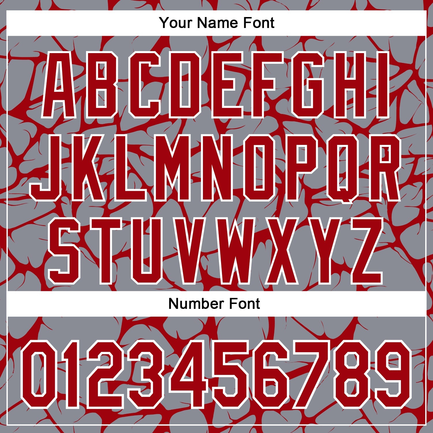 Custom Gray Red-White Abstract Network Bomber Full-Snap Varsity Letterman Hoodie Jacket view 6