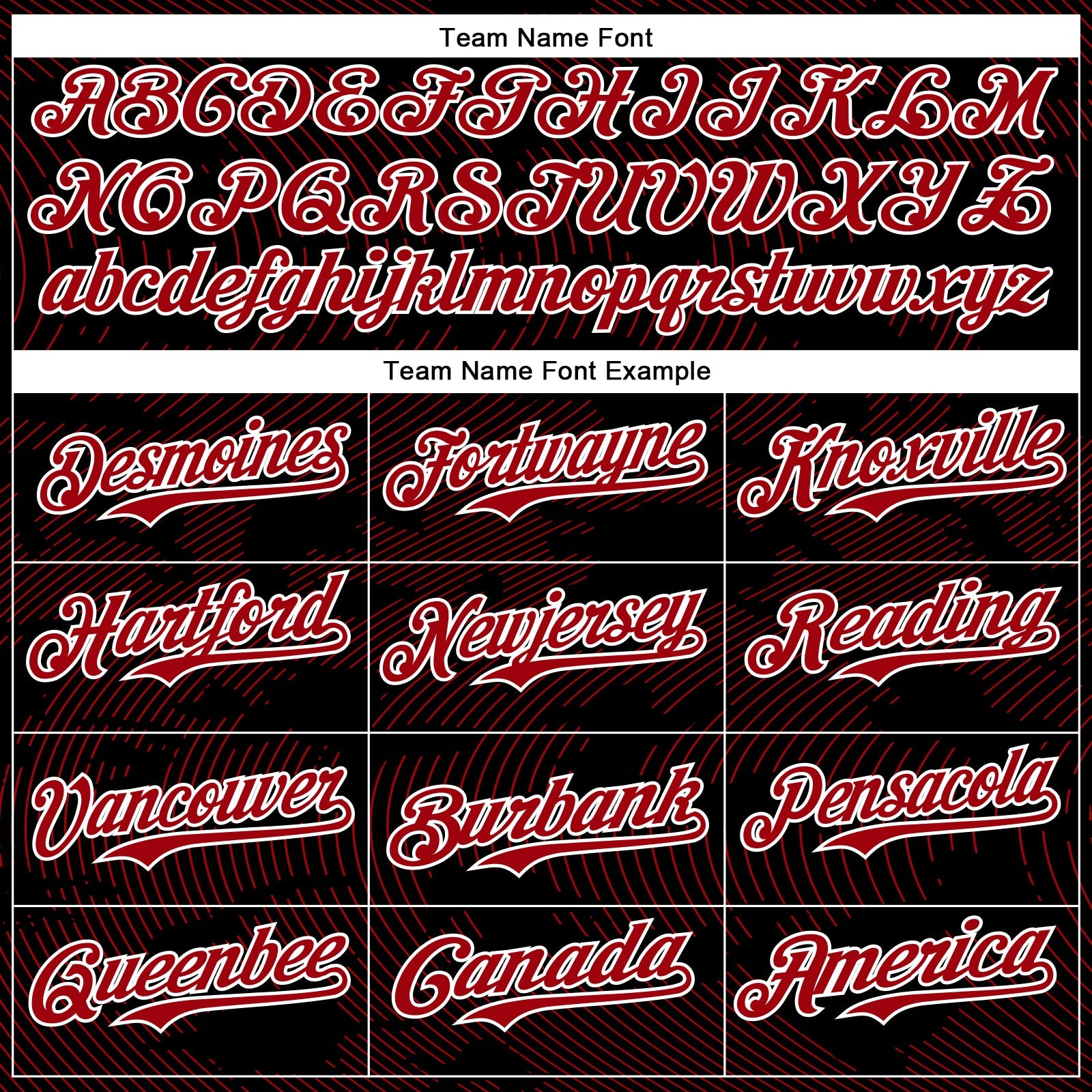 Custom Black Red-White Curve Lines Bomber Full-Snap Varsity Letterman Hoodie Jacket view 5