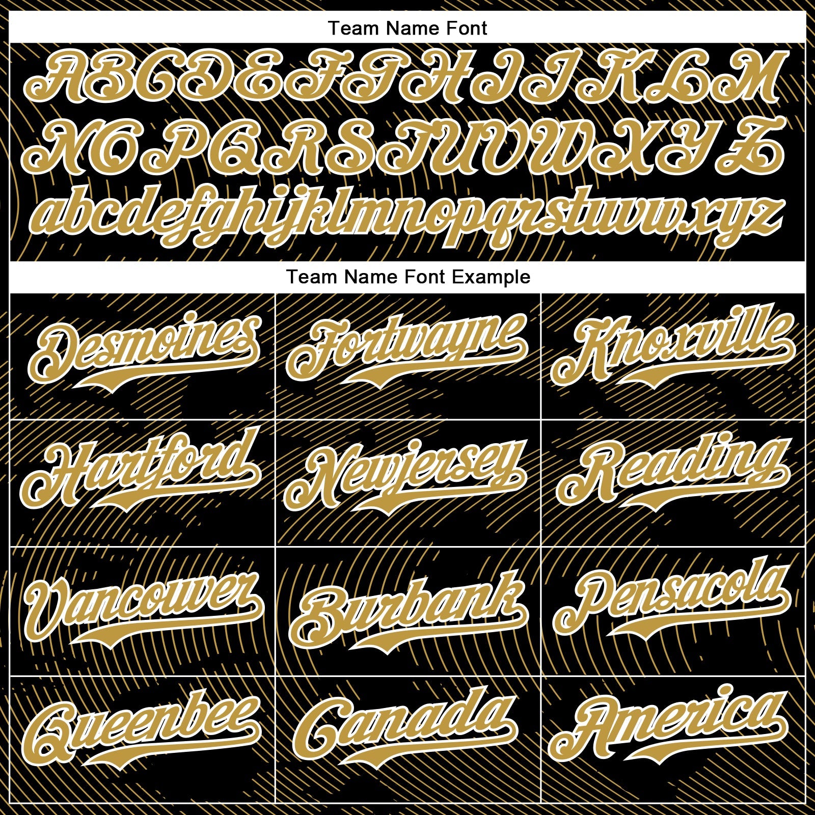 Custom Black Old Gold-White Curve Lines Bomber Full-Snap Varsity Letterman Hoodie Jacket view 5