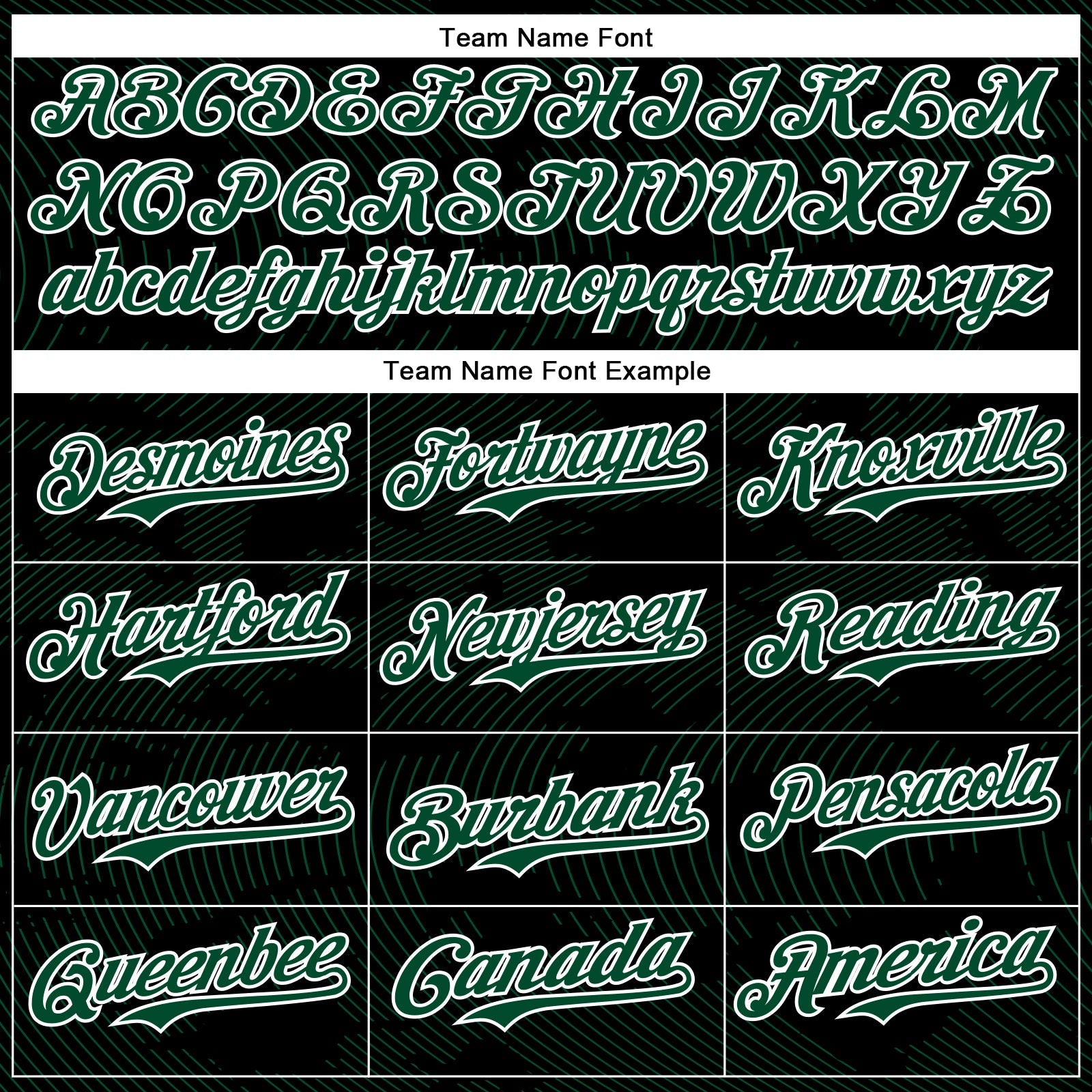 Custom Black Kelly Green-White Curve Lines Bomber Full-Snap Varsity Letterman Hoodie Jacket view 5