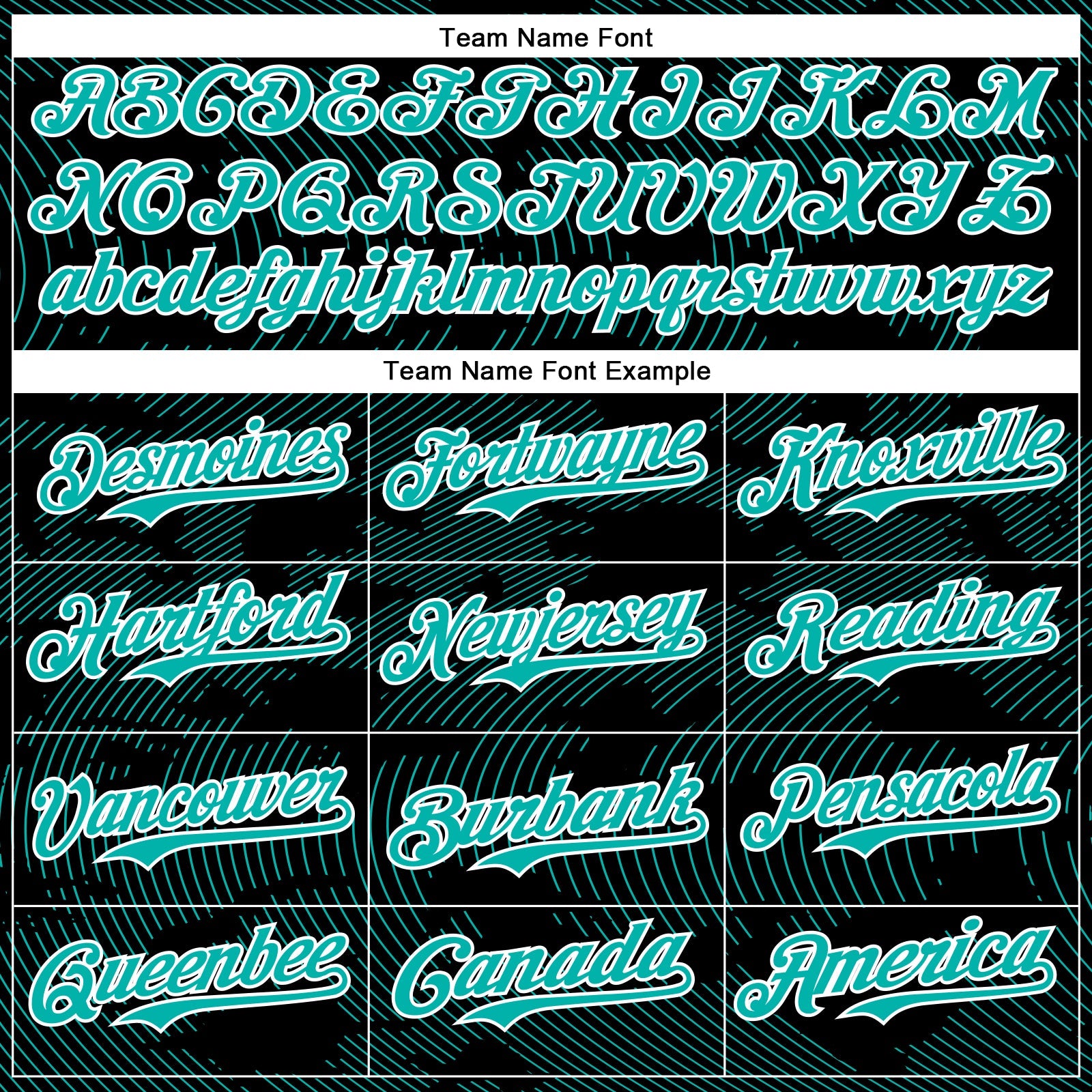 Custom Black Aqua-White Curve Lines Bomber Full-Snap Varsity Letterman Hoodie Jacket view 5