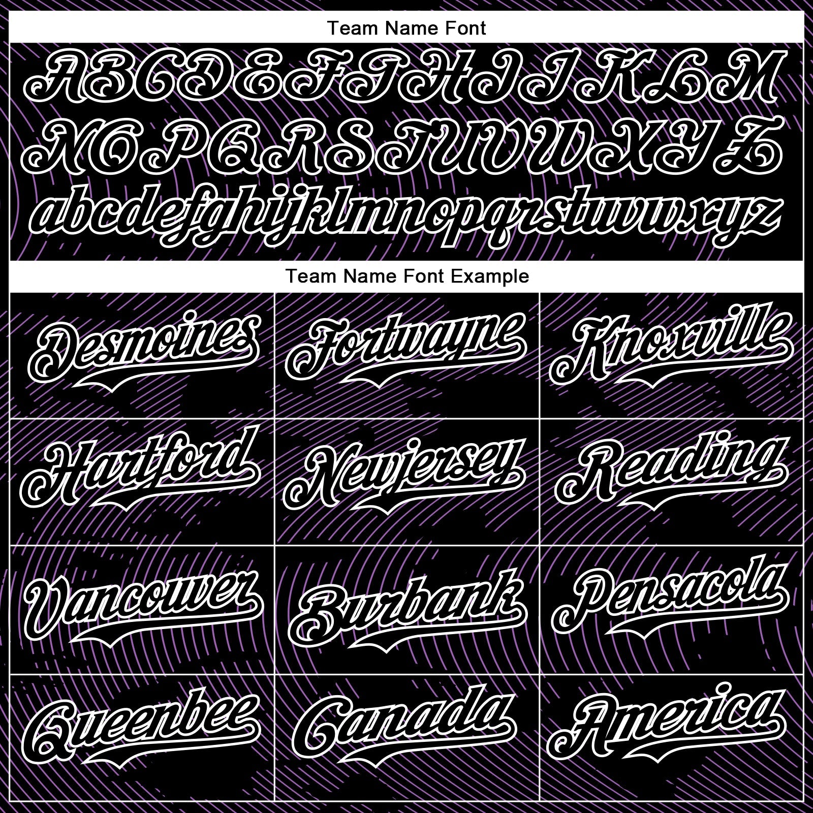 Custom Black Medium Purple-White Curve Lines Bomber Full-Snap Varsity Letterman Hoodie Jacket view 5