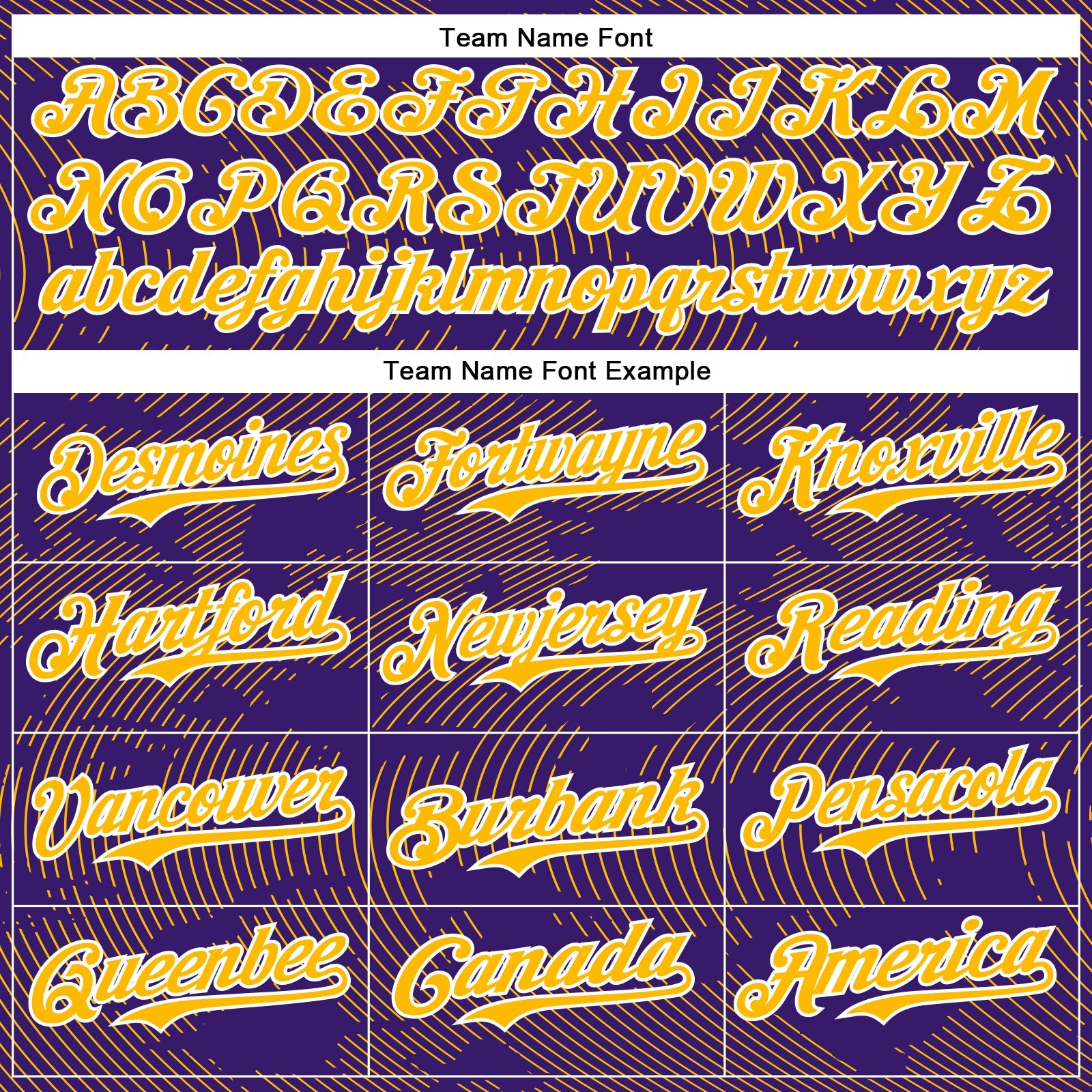 Custom Purple Gold-White Curve Lines Bomber Full-Snap Varsity Letterman Hoodie Jacket view 5