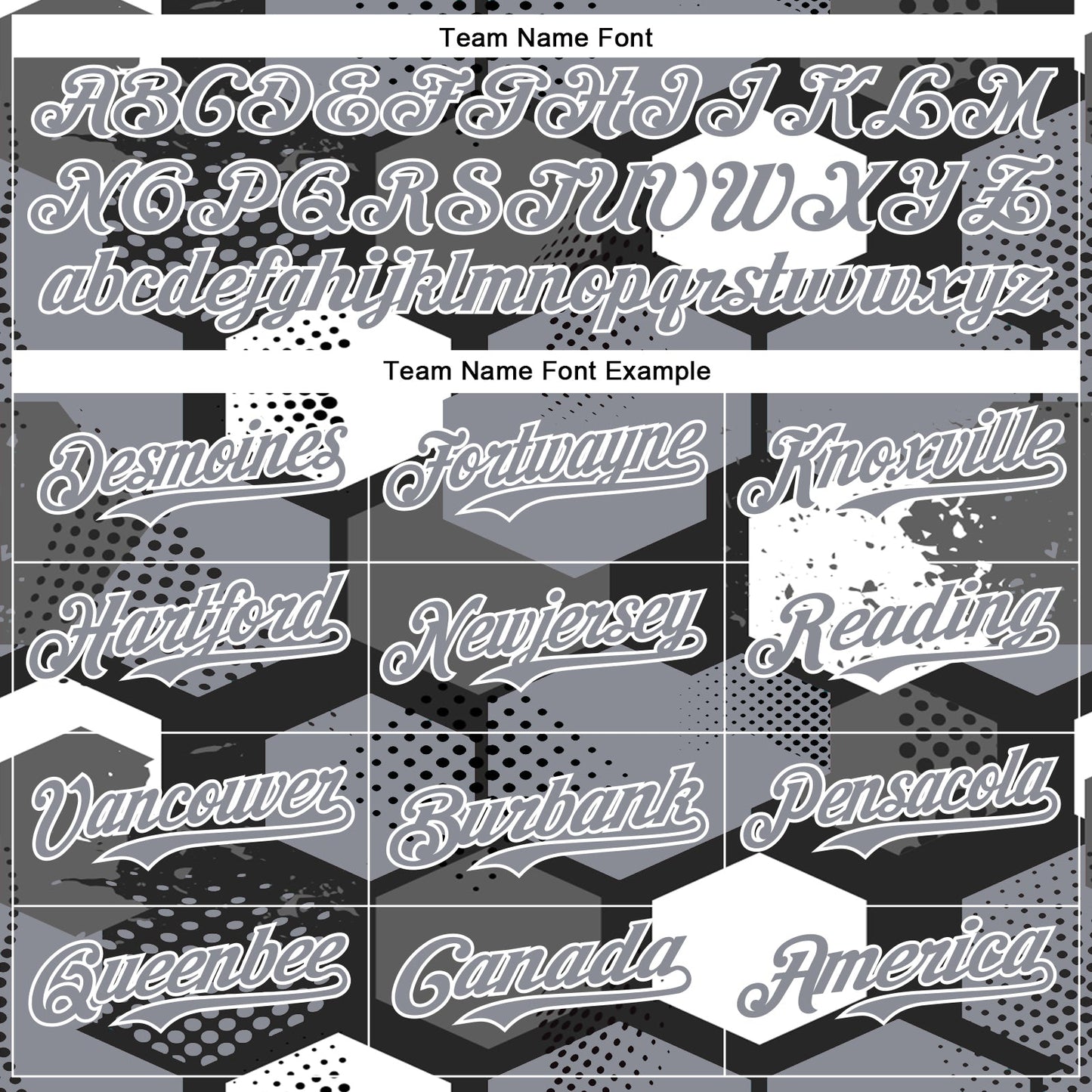 Custom Black Gray-White Geometric Shape Bomber Full-Snap Varsity Letterman Hoodie Jacket view 5
