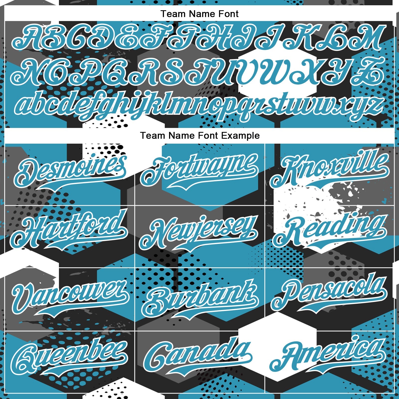 Custom Black Panther Blue-White Geometric Shape Bomber Full-Snap Varsity Letterman Hoodie Jacket view 5