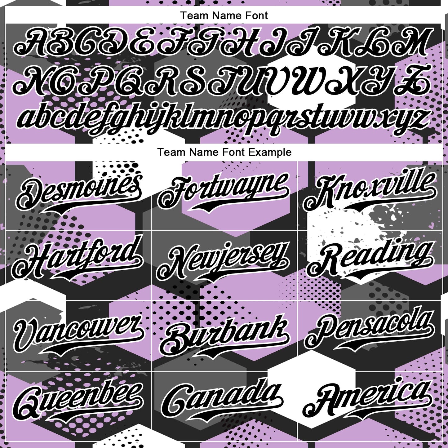 Custom Black Light Purple-White Geometric Shape Bomber Full-Snap Varsity Letterman Hoodie Jacket view 5
