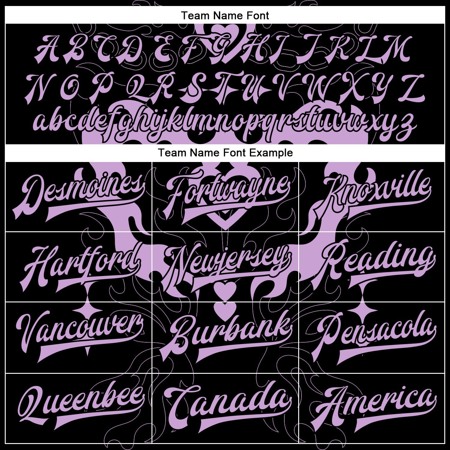 Custom Black Light Purple-Cream Gothic Y2K Bomber Full-Snap Varsity Letterman Jacket view 5