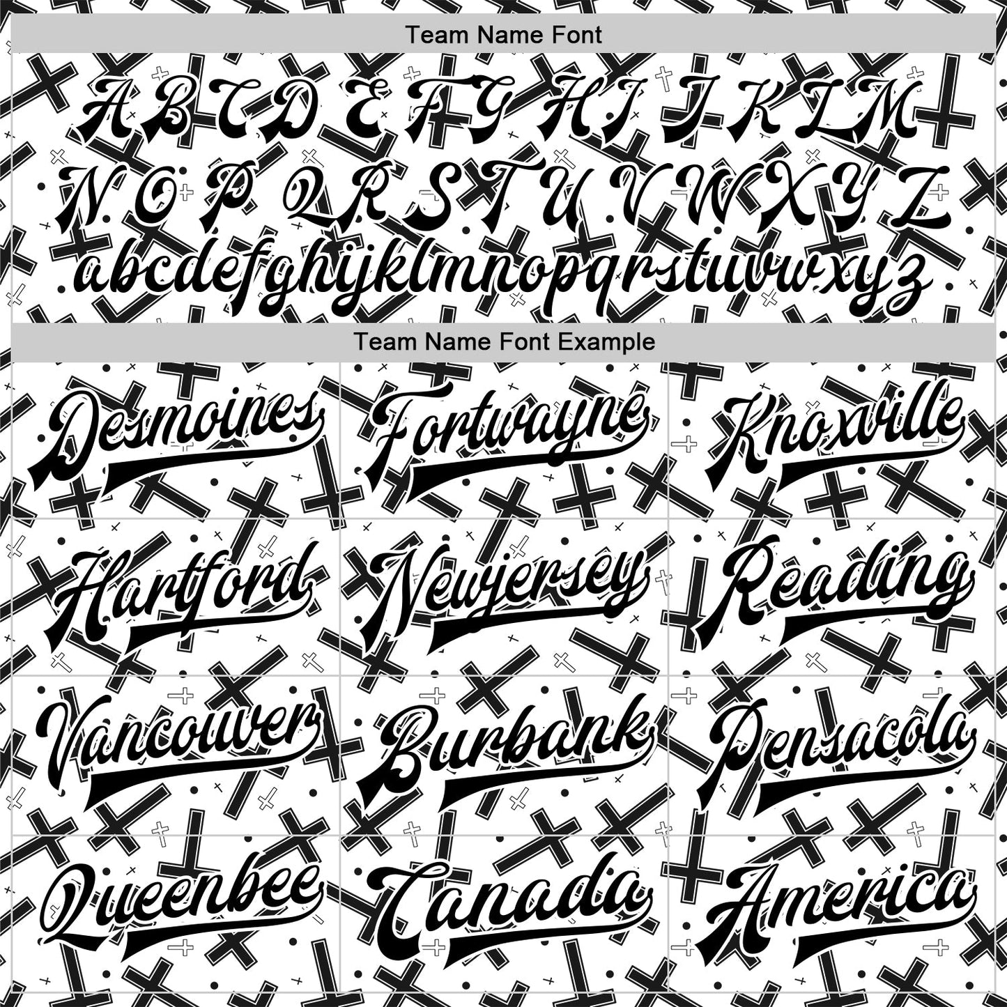 Custom White Black Gothic Crosses Bomber Full-Snap Varsity Letterman Jacket view 5