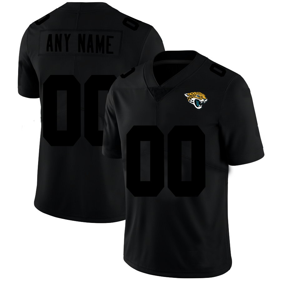 Custom J.Jaguars Football Jerseys Black American Stitched Name And Number Size S to 6XL Christmas Birthday Gift - Main View