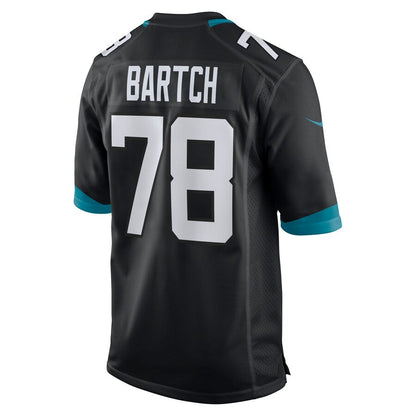 J.Jaguars #78 Ben Bartch Black Game Jersey Stitched American Football Jerseys - Main View