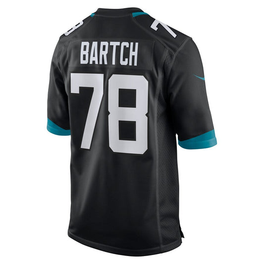 J.Jaguars #78 Ben Bartch Black Game Jersey Stitched American Football Jerseys - Main View