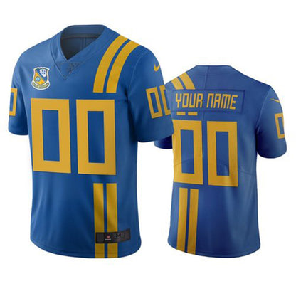 Custom J.Jaguars Royal Vapor Limited City Edition Jersey Stitched American Football Jerseys - Main View