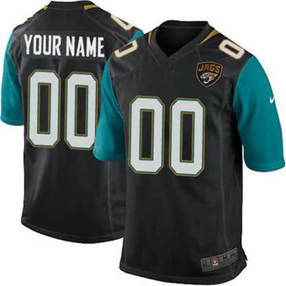 Custom J.Jaguars 2013 Black Game Jersey Stitched American Football Jerseys - Main View