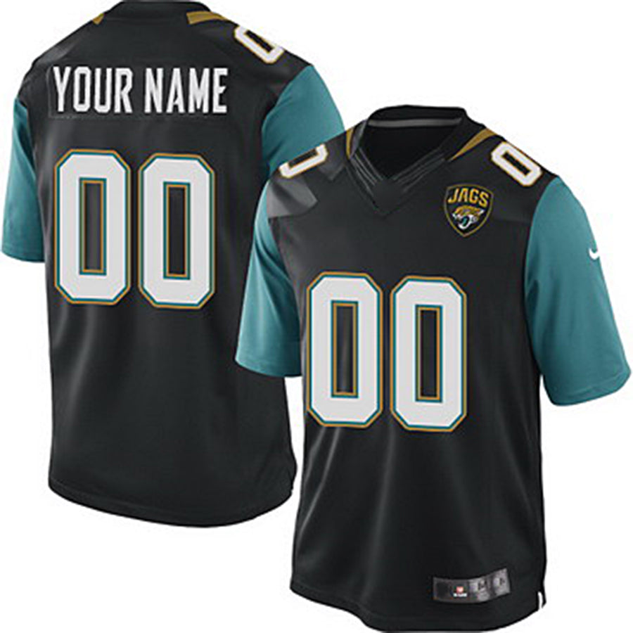 Custom J.Jaguars 2013 Black Limited Jersey Stitched American Football Jerseys - Main View